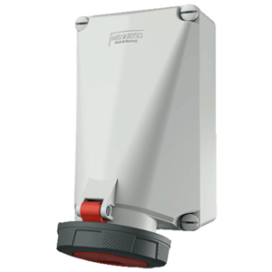Ổ cắm gắn nổi 5P 125A 6H IP67 - 143